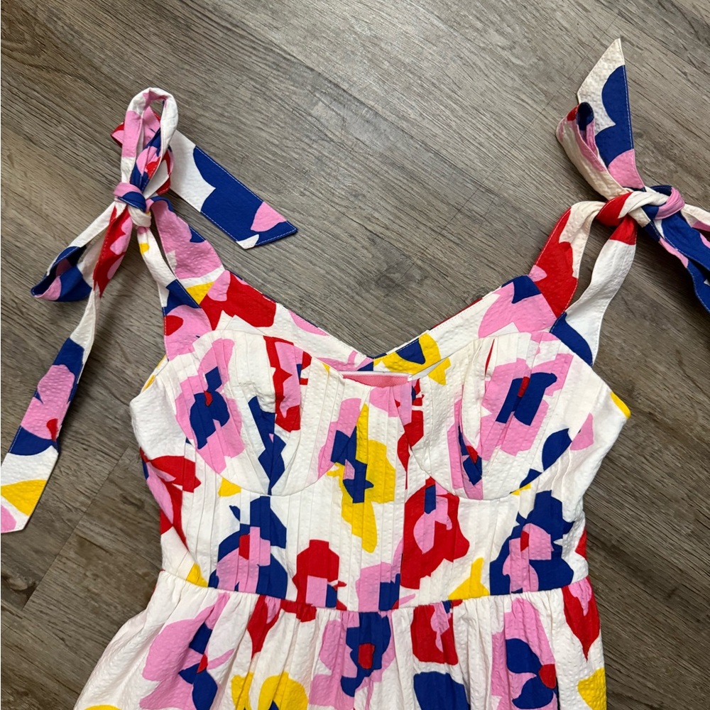 Kate Spade • Summer Flowers Tiered Maxi Dress - Picture 16 of 16